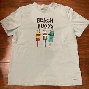 Life is Good Bouy Boys Crusher Tee Size L